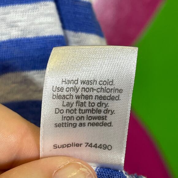 JCP, 100% Linen Striped Tank Top. Size Small. Excellent condition! - Picture 5 of 6